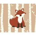 thumbnail image 2 of Robinson, Tamara 18x15 White Modern Wood Framed Museum Art Print Titled - Fox Birch I, 2 of 4