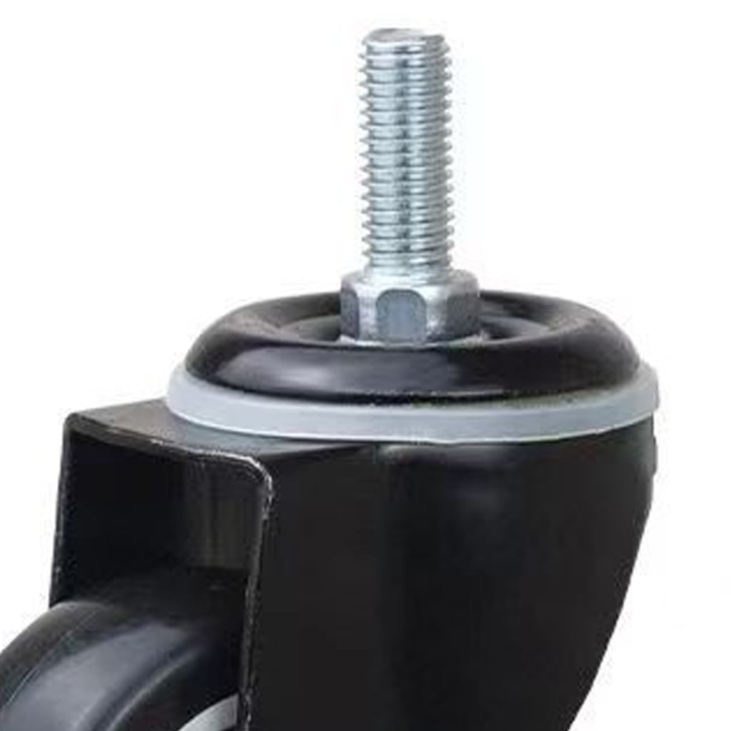 Zeiwohndc Super Quiet Furniture Rollers Strong Steel Base 4pcs for Commercial Home