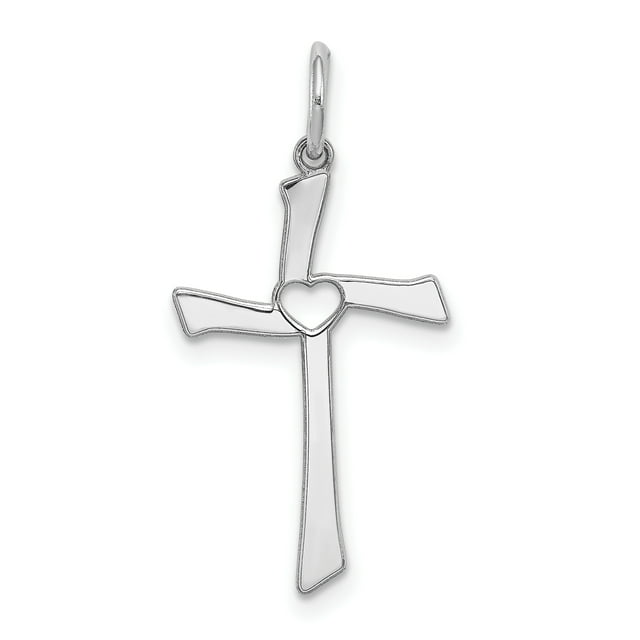 925 Sterling Silver Cross Necklace Pendant Charm Religious Latin