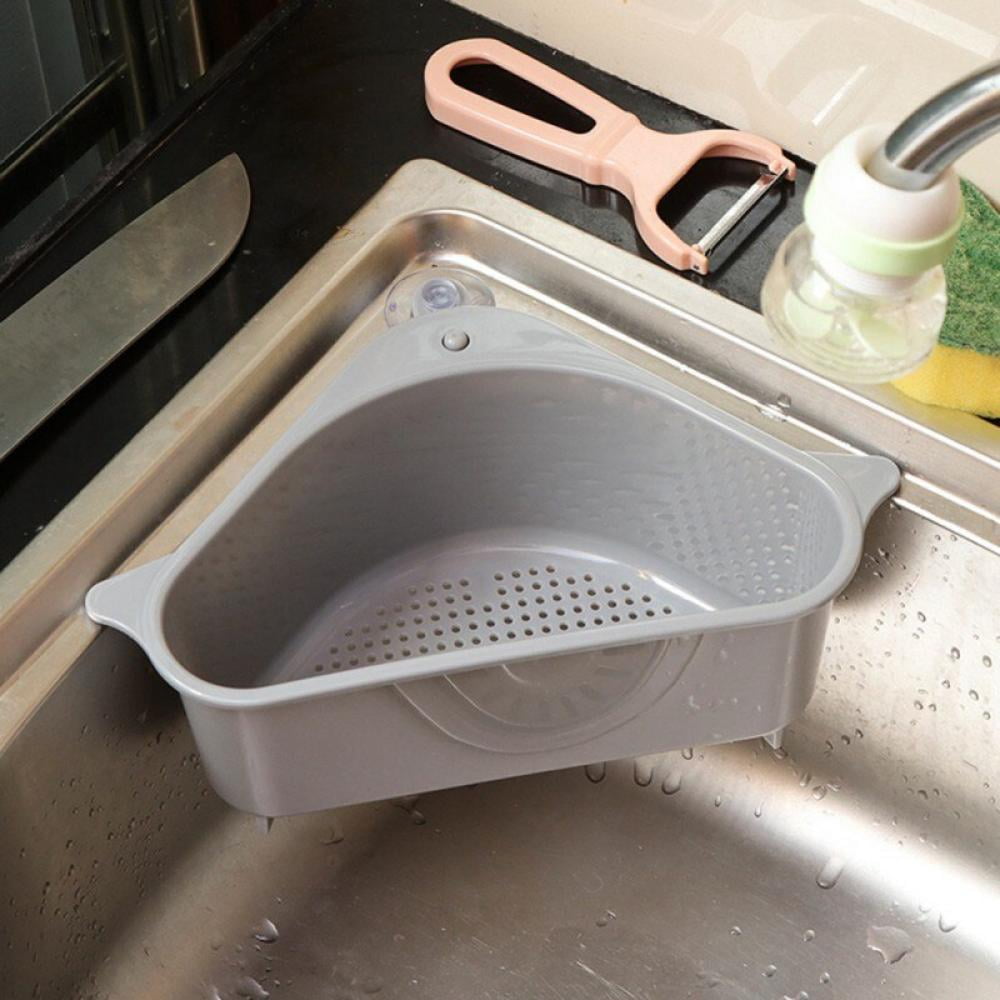 Kitchen Sink Multifunctional Storage Rack Multi Purpose Suction Cup Washing Bowl Sponge Holder Bathroom Corner Organizer Walmart Com Walmart Com