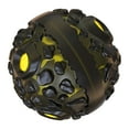 thumbnail image 1 of DOLITY squeaky dog balls for aggressive chewers medium Yellow Black, 1 of 4