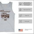 thumbnail image 6 of Ford Bronco Wild and Untamed Since 1966 Tank Top Vintage Off-Road 4x4 Adventure Retro Truck Licensed Men's Top, 6 of 7