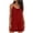 Wine, variant on Purcolt Womens One Piece Jumpsuit Summer Casual Spaghetti Strap Sleeveless Shorts Outfits Comfortable Loose Fit Loungewear with Ruffled Hem