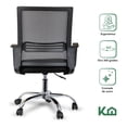 thumbnail image 4 of Silla Ejecutiva Tapizado Malla Mesch Base Cromada De Oficina KingsHouse by Kingsman 300180, 4 of 8