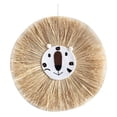 thumbnail image 1 of Nordic Rural Hand-woven Cartoon Lion Tiger Straw Wand ing Crafts Cotton Thread Weaving Tapestry Decor, 1 of 7