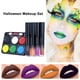 thumbnail image 2 of Halloween Decoración Kit de maquillaje con brillo de labios para Halloween, efectos realistas, niebla lavable, taza antiadherente, brillo de labios, sangre falsa, 4,5 ml x 4 +(Buy 2 save 10%), 2 of 6