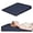 Navy, variant on KitchenKey Wedge Pillow, Bed Wedge Pillows for Sleeping, Snoring, Back Support, After Surgery, Foam Triangle Pillow, Removable Washable Cover (Gray White, 5in)