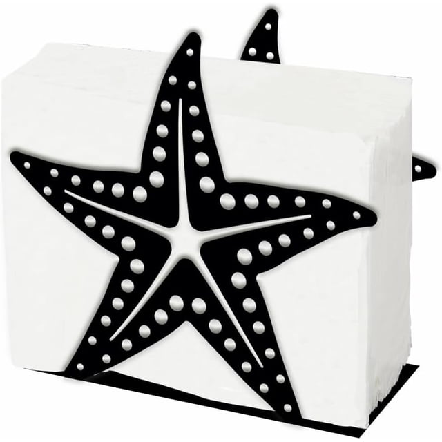 Servilletero de estrella de mar para mesas Servilletero de cóctel de estrella de mar