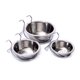 thumbnail image 3 of El cuenco colgante de acero inoxidable para perros se puede colgar con la jaula para perros, el cuenco para comida, la jaula colgante individual para perros, el cuenco para mascotas es, 3 of 4