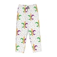 thumbnail image 4 of Fotbe Mardi Gras Carnival1 Women's Pajama Pants,Sleepwear Pants,Pj Bottoms Drawstring And Pockets-Large, 4 of 9