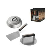 Blackstone 5326 Hamburger Patty Maker Kit with Spatula and Press (Set of 3)