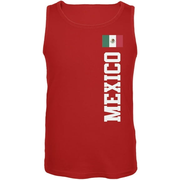 World Cup Mexico Red Adult Tank Top - 2X-Large
