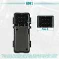 thumbnail image 5 of Left or Right Rear Power Window Switch for Chrysler Dodge Jeep Mitsubishi Ram, 5 of 5