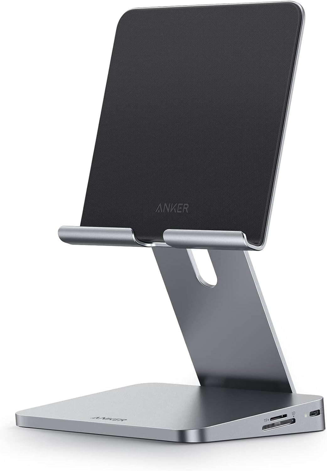 Anker USB-C Hub (10-in-1, Monitor Stand） Anker USB-C Hub, 10-in-1 Aluminum Monitor Stand with 100W PD