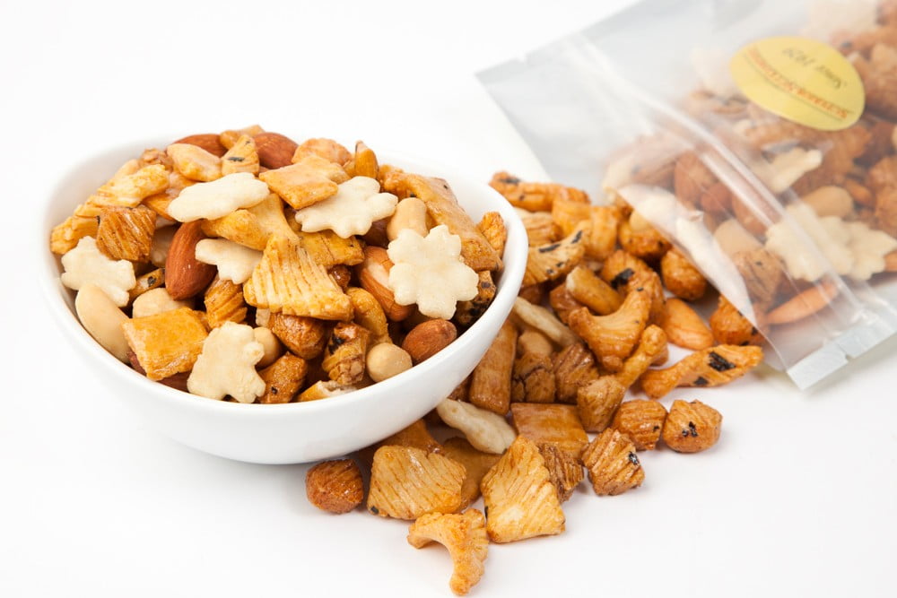 dimples rice crackers