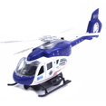thumbnail image 1 of Realistic Police Helicopter Plane Pull Back LED Music Model Kids Toy Collection, 1 of 10