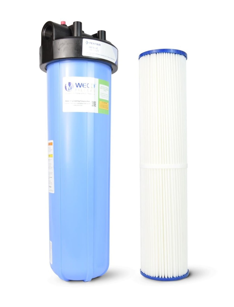 WECO BB20SED Big Blue Water Filter System for Sediment Capture