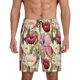 thumbnail image 1 of Fotbe Tulips Flowers Pantalones Cortos de Pijama para Hombre, Ropa de Dormir, Pantalones de Pijama Cortos para Hombre-X-Large, 1 of 6