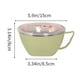 thumbnail image 3 of Almacenamiento y organización de la cocina, tazón de arroz de paja de tamaño pequeño, tazón de sopa, vajilla para el hogar, tazón antiescaldadura para estudiantes, tazón de remojo, tazón de fideos de, 3 of 6