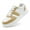 White Brown, variant on FUJEAK Women's Fashion Sneakers Lace-Up Casual Shoes Low Top Sport Walking Shoes