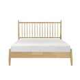 thumbnail image 3 of Pemberly Row Lit Plateforme Contemporain en Bois Format Double, Naturel, 3 of 9