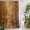Brown, Gold, Auburn, Bronze, variant on Fall Forest Shower Curtain - Water Repellent Fabric Shower Curtains Washable, Autumn Landscape Path Maple Leaves Orange Decorative Polyester Cloth Bathroom Curtains Modern Bath Decor 36"x72"