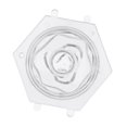 thumbnail image 1 of Molde de Fabricación de Jabón de Vela en Forma de Flor de Loto Transparente de Plástico 3D para Manualidades de Bricolaje, 1 of 9
