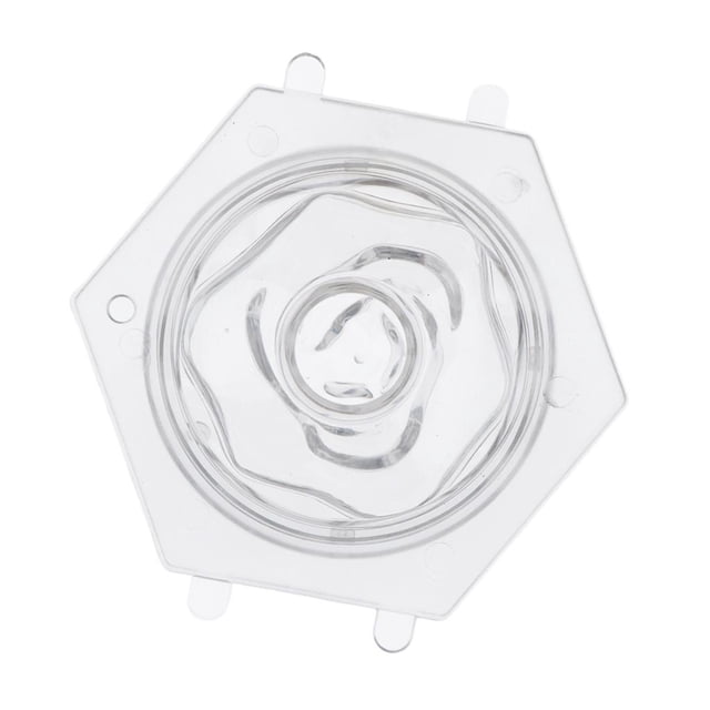 Molde de Fabricación de Jabón de Vela en Forma de Flor de Loto Transparente de Plástico 3D para Manualidades de Bricolaje