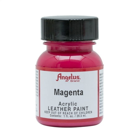 UPC: 0086366711873 | Angelus® Acrylic Leather Paint  1 oz.  Magenta