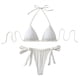 thumbnail image 2 of Traje de baño tankini para mujer con tirantes ajustables y abertura en los hombros, traje de baño de dos piezas para mujer, trajes de baño tankini para mujer, traje de baño de 2 piezas para mujer, tra, 2 of 3