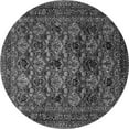 thumbnail image 1 of Ahgly Company Indoor Round Persian Gray Traditional Area Rugs, 7' Round, 1 of 1