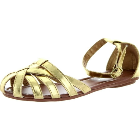

Forever Link Womens Vera-82 Sandals Gold 8