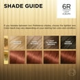 thumbnail image 6 of L'Oreal Paris Superior Preference Fade-Defying Permanent Hair Color, 6R Light Auburn, 1 kit, 6 of 9