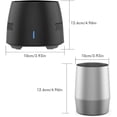 thumbnail image 2 of Desktop Fast Cooling Beverage Chiller, Mini Electric Instant Drink Cooler Quickly Cool Down to 2°C, 2 Cooling Modes Portable Refrigeration Cup for Soda Can, Beer, Coffee, Juice, Home Office Dorm Use, 2 of 7