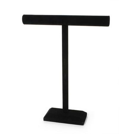 Velvet Jewlry Stand 18X14In. T Bar Black