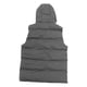 thumbnail image 2 of Chaleco de capucha caliente chaqueta térmica rápida 7 áreas puerto USB termostático de fibra de carbono para esquí al aire libre xxxl gris, 2 of 10