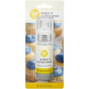 EDIBLE GLITTER SPRAY PUMP SILVER .35 oz / 10 g