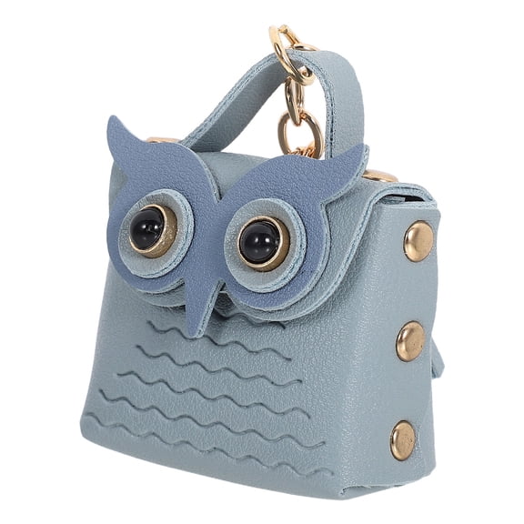 LOLIPPYY Handmade Sky Coin Purse Keychain with Soft PU and Versatile Attachment