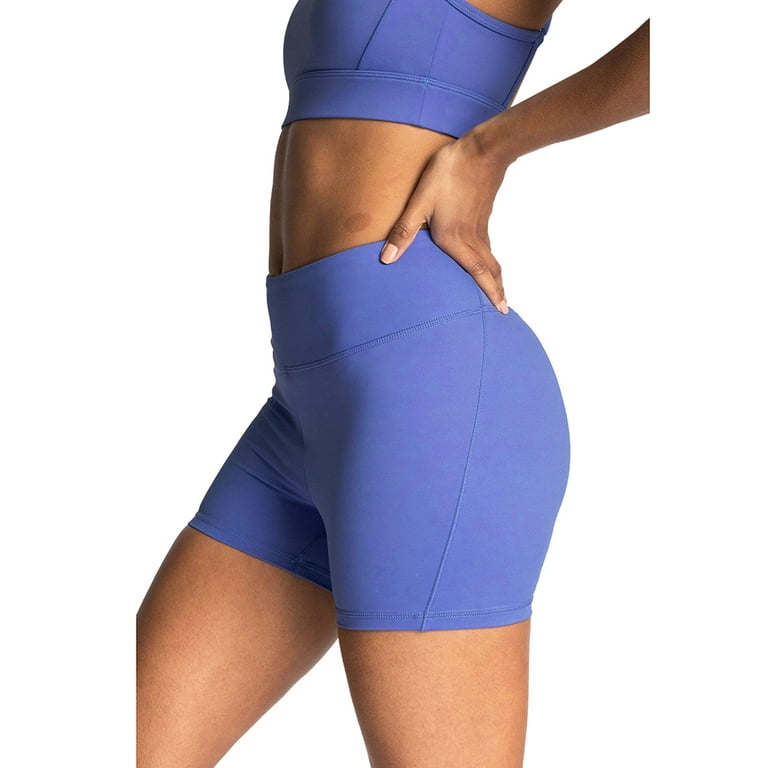 IBTOM CASTLE Women Workout Sets Yoga Outfits, Sports Bra and High Waist  Leggings Gym Clothes Tracksuit, 2-Piece L Blue