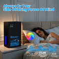 thumbnail image 5 of Hsfviop Portable Dehumidifier for Bathrooms, 95oz Room Dehumidifier, Auto Shut-Off, Sleep Mode, 7-Color LED Lighting, 5 of 8