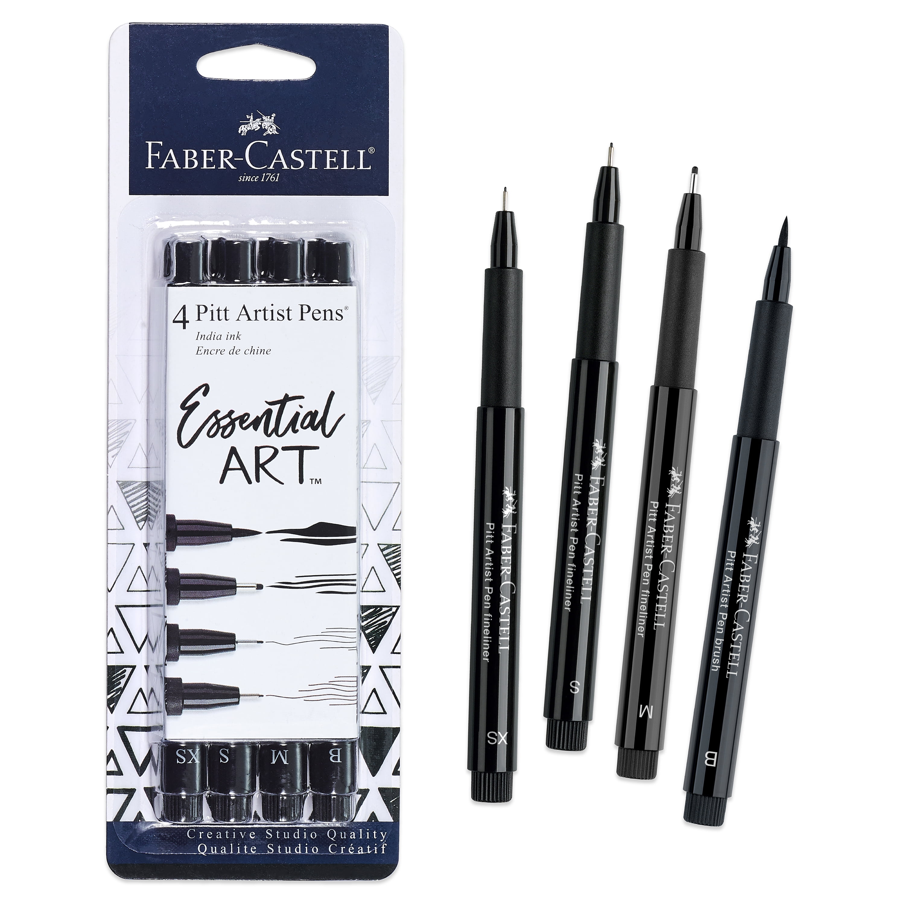 Faber-Castell Essential Pitt® Artist Pens - Black- Beginner for Adults