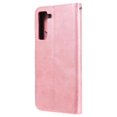 thumbnail image 3 of Estuche de Cuero PU con Cierre para Samsung Galaxy S21 FE 5G , Funda Protectora con Billetera y Correa, 3 of 6