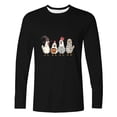 thumbnail image 4 of LWITHSZG Men's Halloween Shirt Cute Ghost Pumpkin Graphic T-shirts Fall Plus Size Long Sleeve Festival Tops Fashion Crew Neck Basic Tees 3X-Large, 4 of 4