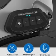 Binize Wireless BT Motorcycle Bluetooth Headset for CarPlay Unit
