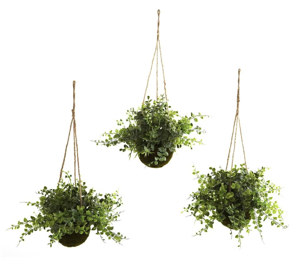 3Pc Hanging Basket Set