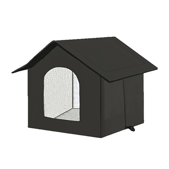 Waterproof and Warm Pet House with Built-in Insulation Aluminum Foil, Indoor Outdoor Kennel Bed for Dogs and Cats, All Weather Shelter Providing Comfort and Protection for Your Animal Companion