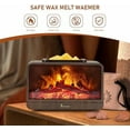thumbnail image 4 of Wax Melt Warmer Burner Electric Fireplace – Scented Flame with 4-Timer Auto Shut Off, 224 – Home Decor, Kitchen, & Other, 4 of 6