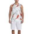 thumbnail image 7 of Wukai Koi Fish Corals,Spring Summer Men’s Basketball JerseySmall, 7 of 7