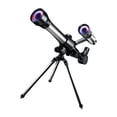 thumbnail image 1 of Telescopio de apertura de 60 mm con buscador para principiantes Fácil de instalar, los a el aprendizaje sobre astronomía Accesorios Gris Macarena Telescopio Lunar Manual, 1 of 7