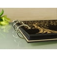 thumbnail image 2 of Wood Engraved Custom Scrapbook Personalized Handmade Tree Design Wedding Guest Book, 2 of 5